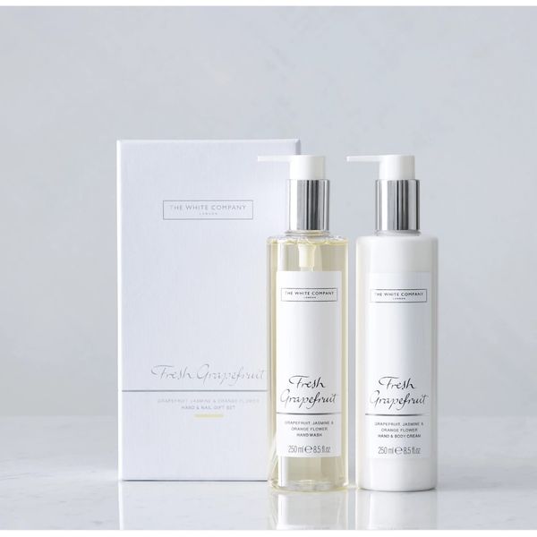 White Company - Fresh Grapefruit, Jasmine & Orange Flower - Hand & Nail Gift Set