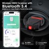 WODHMIEY OBD2 Bluetooth Diagnostic Tool, OBD-II Fault Code Scanner for Car, Engine Error Code Reader, Real-Time Data, iOS & Android Compatible, Auto Diagnostic & Repair Tool with 36,000+ Error Codes