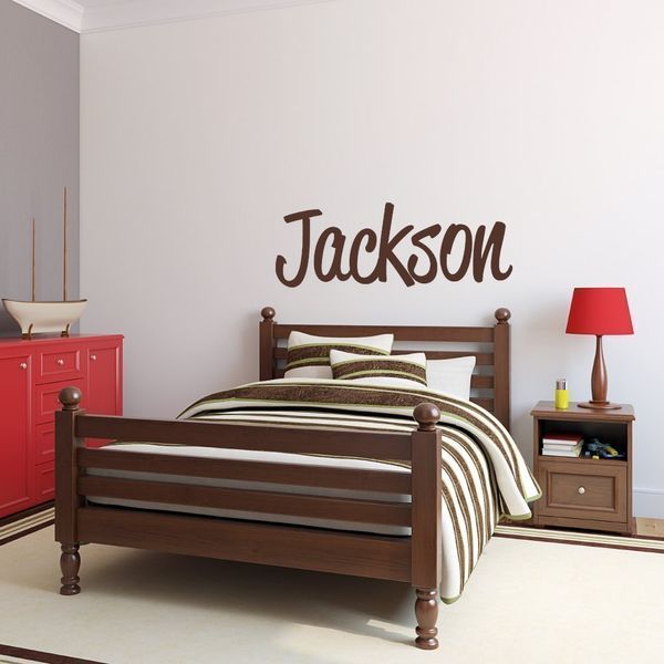 Custom Name Vinyl Wall Decal Sticker Art for Boys