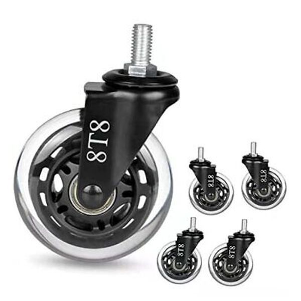 Office Chair Caster Wheels by  for Smart Home Offices, 5/16''-18x1"(NOT