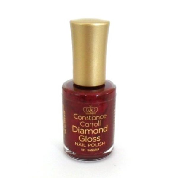Constance Carroll CCUK Diamond Gloss Nail Polish Sangria 181