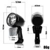 LED Front Light 80 Lux with Parking Light, Daylight and Brightness Sensor, Black