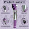 Fiber Optic Mini Otoscope Ear Healthy Tool for Home use with Extra Replaceable LED Light