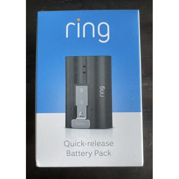 Ring Quick Release Battery Pack Works with Video Doorbell 2 Never Opened