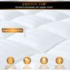 Plush Extra Thick Pillow Top Full Size Mattress Topper for Firm Mattress, Sof...