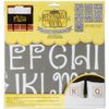 Deco Art Initial Impressions Stencil x inch, Quirky, 12" by 12"