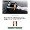 Thaleiaveil Sari Bell Aroma Diffuser, Car Diffuser, Air Conditioner Vent Clip Type, Wood Grain, Natural