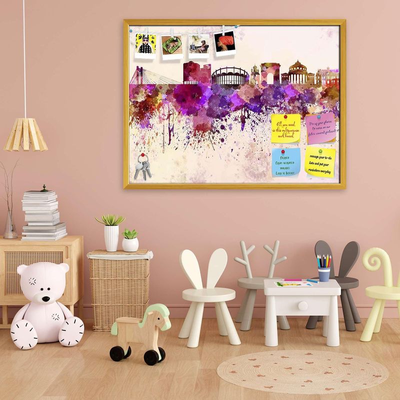 ArtzFolio Skyline of Bucharest, Capital City of Romania | Bulletin ...