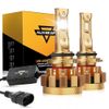 AUXBEAM 9006 HB4 LED Headlight Bulb Conversion Kit Low Beam 6000K Super Bright