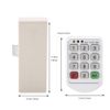 Electronic Cabinet Lock Kit Keyless Electronic Password Digital Keypad Door Number