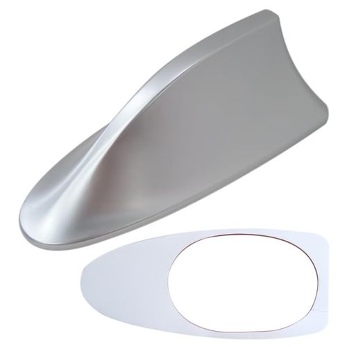 Ebony Shark Fin Roof Antenna Cover for Hyundai Elantra L Sedan 4-Door 1.8L 2011-2016 - Silver