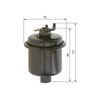 Bosch Automotive F5916 - Benzinfilter Auto