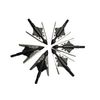 6pcs BloodRunner Broadheads 100Gr 2 Spring Slide Retractable Blade Arrow Tips