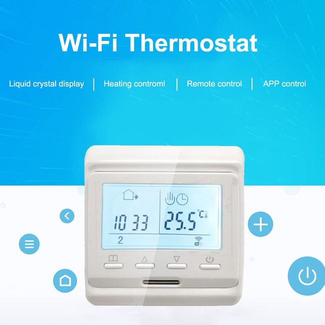 Room Thermostat Digital WIFI Room Thermostat LCD Room Controller Floor  Heating