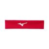 Mizuno Player Headband, Red, One Size Fits Most