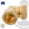 MS Clamp Ring Connector Angle 90° Screw Connection 12 x 12 mm