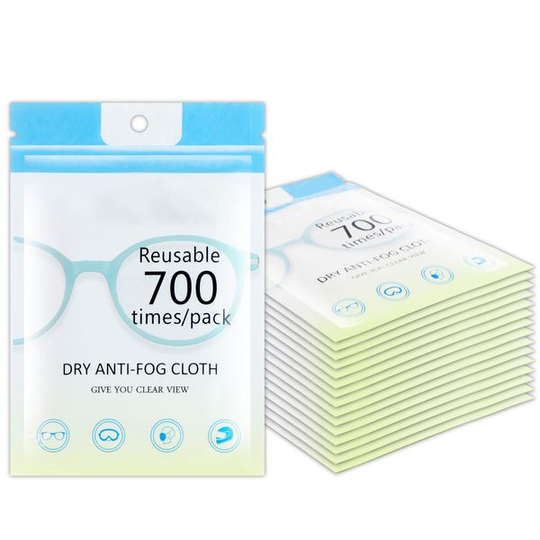 Microfiber Anti-Fog Eyeglasses Cleaning Cloth, Lens Wipes for All Electronic Device Screens(15PCS Anti-Fog Cloth)