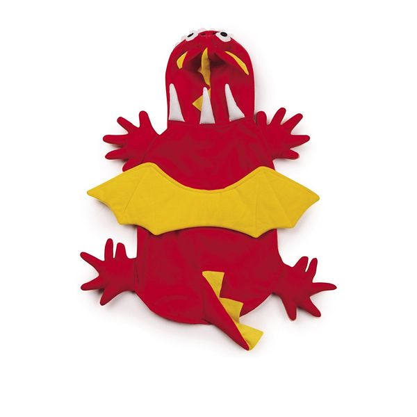 Zack & Zoey Dragon Dog Costume, Small, Blue