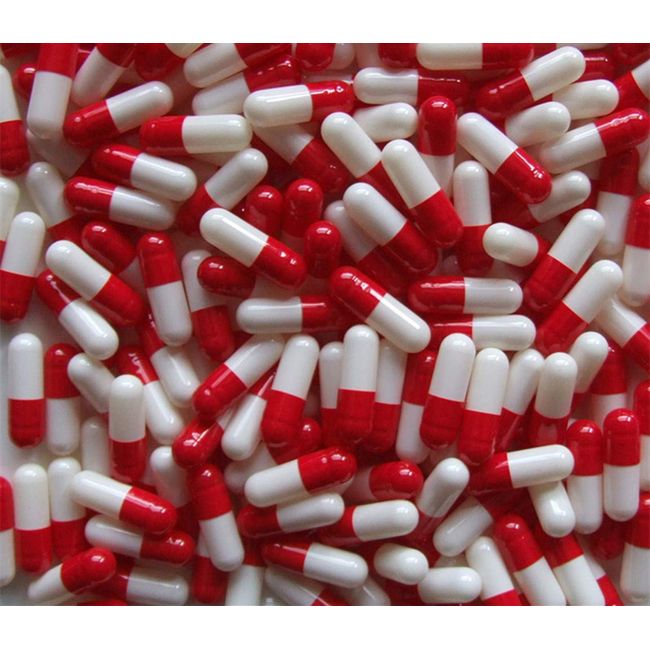 DR T&T 10000 gelatin gelatine Capsules size 2 red white capsules EU products