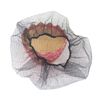 Qiansou Disposable Hair Nets Durable Nylon Breathable Honeycomb Pack of 100 Black