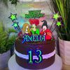 Witches Cake Topper Kit, 18cm, with Accessories, Personalised, Biodegradable PLA