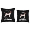German Shorthair Pointer Funny GSP Mom Dad Throw Pillow