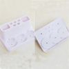 Eslite Toothbrush Toothpaste Holder Stand for Bathroom Storage Organizer