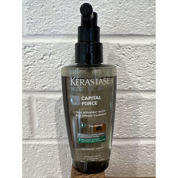 Kerastase Homme Men’s Capital Force Anti-oiliness Hair Treatment 125 ml