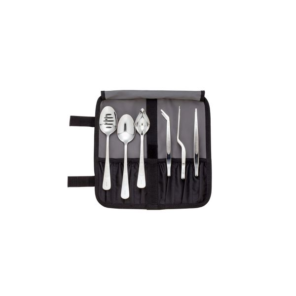 Mercer Culinary M35153 Basics 7 Piece Stainless Steel Plating Tool Set