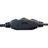 Sanwa Supply MM-HS406BK Wired Headset, 4 Pole Mini Plug Connection, Unidirectional Microphone, Tablet, Smartphone, PC