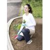 Quick Slip On Rain Guard Leg Covers (Printed Pattern) 1 Pair Set Navy Dots
