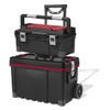 24" Portable Rolling Tool Box Combo Small Tray Utility Garage Storage Organizer