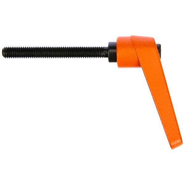 HALDER 24400.0191 Adjustable Clamping Lever Orange d1=14 mm / d2=M6 / l1=50 mm