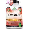 D-Mannose 1,300 Mg with Cranberry Extract Fast-Acting, Flush Impurities, Natural