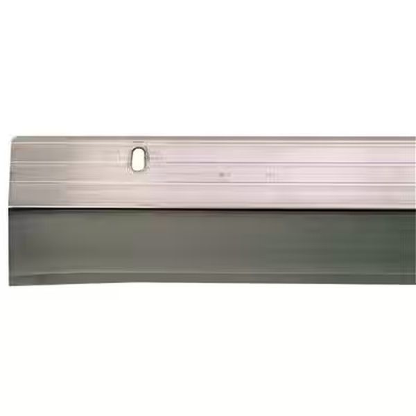 1-3/4 In. X 36 In. Silver Aluminum and Triple Seal Viny Door Sweep