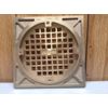 1~OATEY 72147. BRASS Floor Grate,5 in. GRATE ONLY