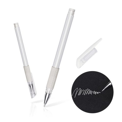 Eyebrow Marker Pen Pink Microblading Eyebrow Mapping Pen Brow Lip Permanent Makeup Position Mapping Mark Tools (2pcs White)
