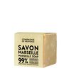 Compagnie de Provence Savon Marseille Olive Soap Cube - 400 grams - Made in France