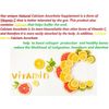 HIGH DOSE VITAMIN C CALCIUM ASCORBATE, ACEROLA, VITAMIN A,E,D, GINGER, SELENIUM