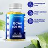 Vitamatic BCAA Gummies  Peach Flavor 60 Vegan Pectin Based Gummies