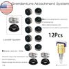 12Pcs US Locator Metal Housing with Laboratory Insert Replacement Assembly