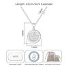 Philip Jones Sterling Silver St Christopher Necklace