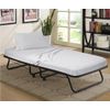 Jersey Knit 3 Pc. Cot Size Camp Sheet Set (Twin Size 39"X75", Navy)