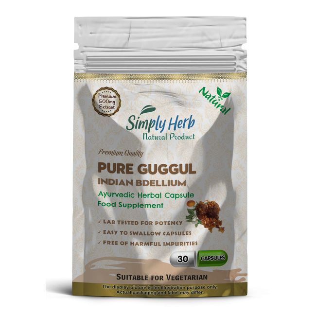 Pure Guggul Capsule (30 Capsules)