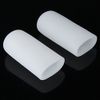 Footful Toe Protective Cap, Toe Protector, Toe Nail Protection Cap, Silicone, (L)