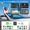 DRIVIM Wireless CarPlay + Wireless Android Auto 2 in 1 Adapter [Smart Button] Compatible with Both iPhone & Android Smartphones, Wired CarPlay & Android Auto, Yahoo! Car Navigation System, Google