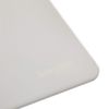Schneider Electric Ultimate Flat Plate - Single Light Switch, with Neon Indicator, Double Pole, GU2211WPW, Painted White with White Insert