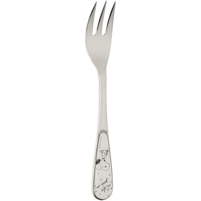 Yamakasyoten SN614-851 Peanuts Season Fork, Snoopy White,