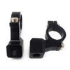 Motorbike Mirror Mounts 10mm Clockwise Thread x 2 for 22mm Handlebars