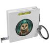 'Happy Barn Owl' Keyring Tape Measure/Spirit Level Tool (KM00041688)